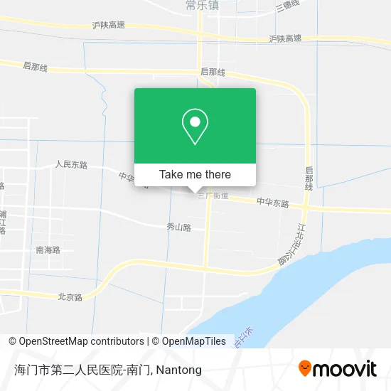 海门市第二人民医院-南门 map