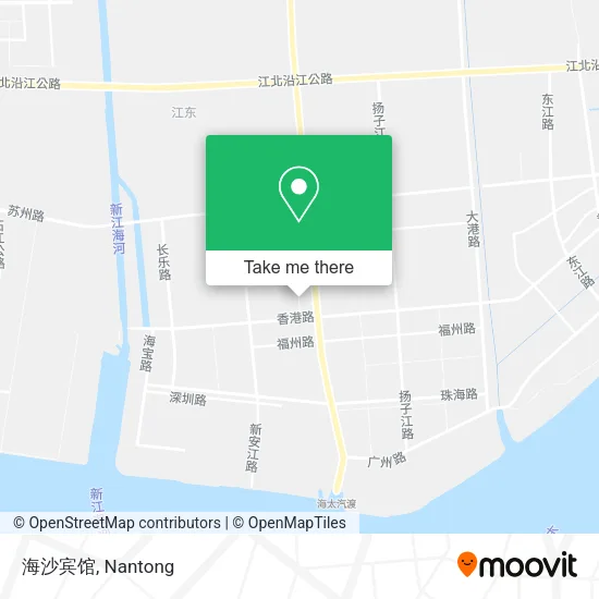 海沙宾馆 map