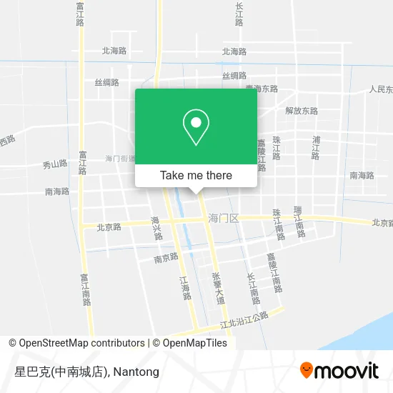 星巴克(中南城店) map