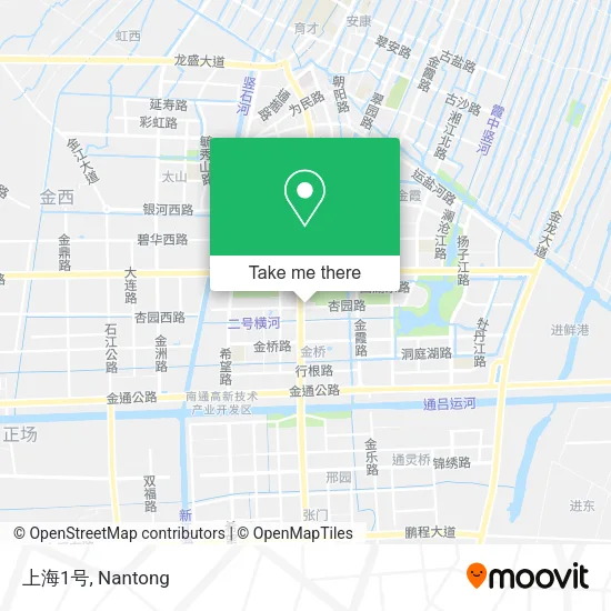 上海1号 map