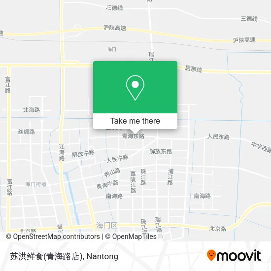 苏洪鲜食(青海路店) map