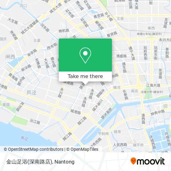 金山足浴(深南路店) map