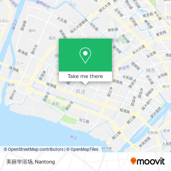 美丽华浴场 map