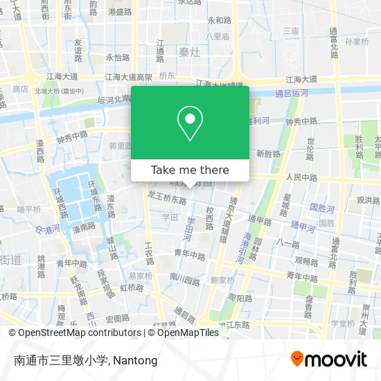 南通市三里墩小学 map