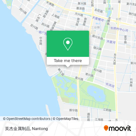 英杰金属制品 map