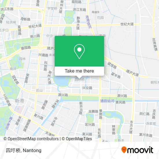 四圩桥 map