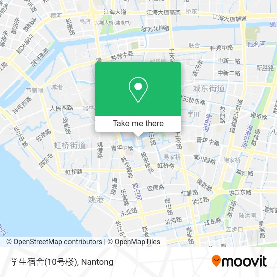 学生宿舍(10号楼) map