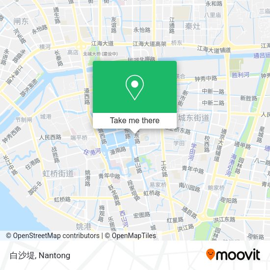 白沙堤 map