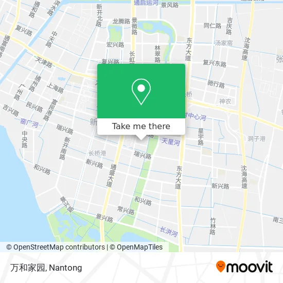 万和家园 map