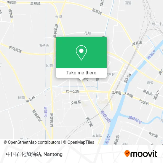 中国石化加油站 map