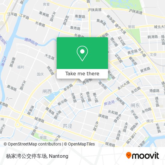 杨家湾公交停车场 map
