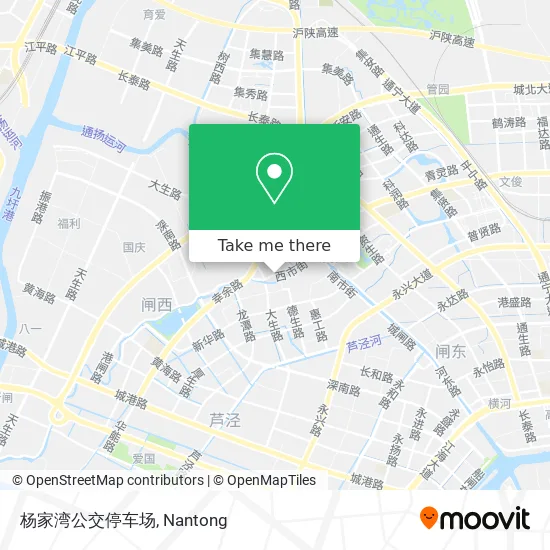 杨家湾公交停车场 map