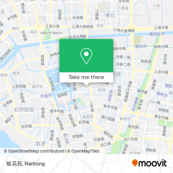 银花苑 map