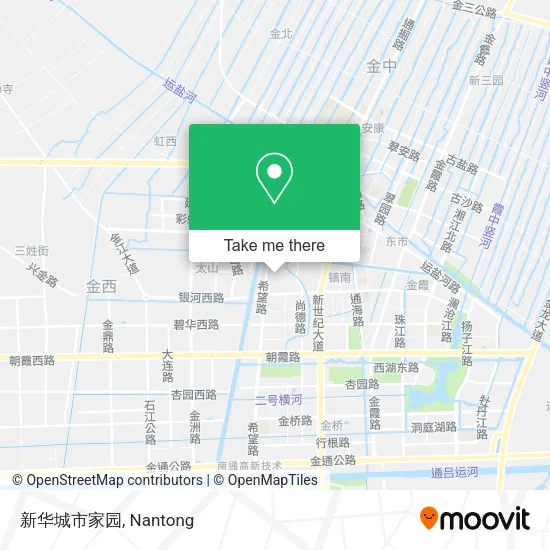 新华城市家园 map