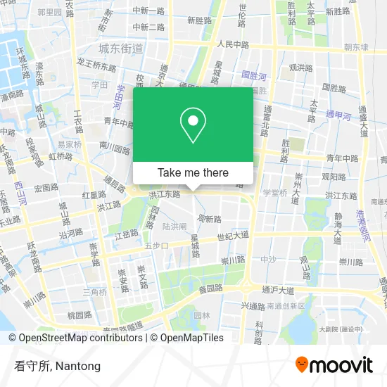 看守所 map