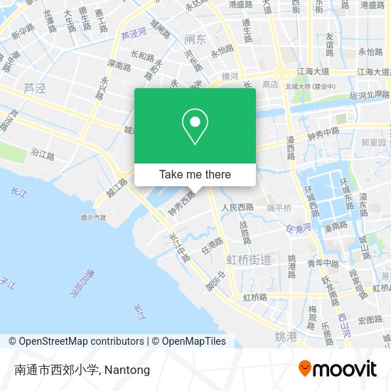 南通市西郊小学 map