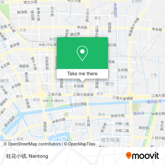 桂花小镇 map