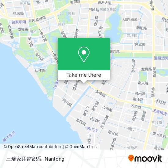三瑞家用纺织品 map
