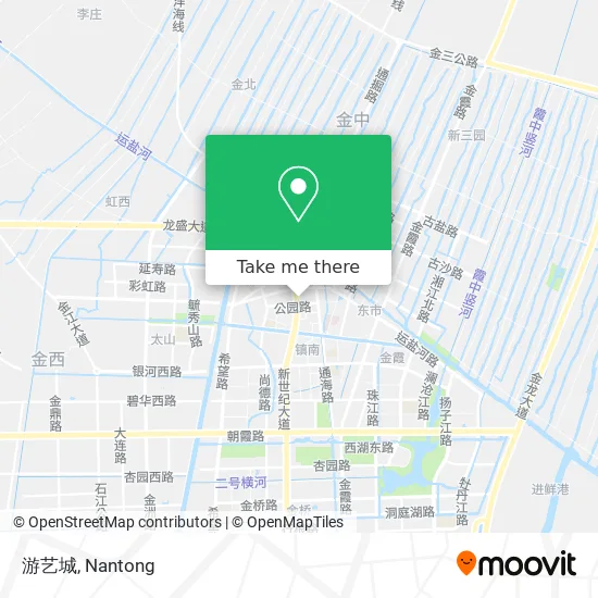游艺城 map