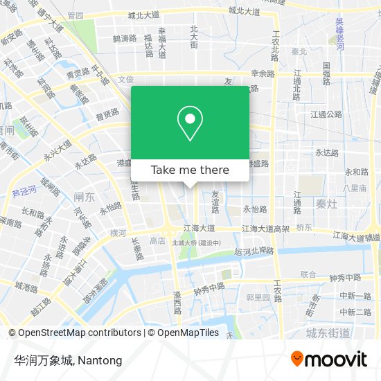 华润万象城 map