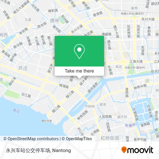 永兴车站公交停车场 map