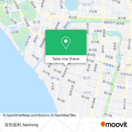 富民新村 map