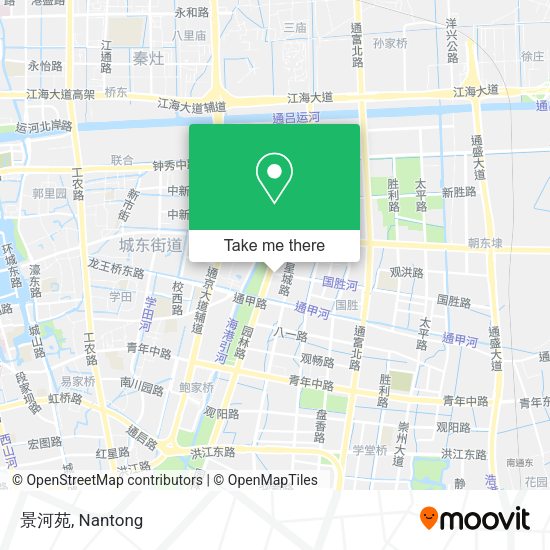 景河苑 map