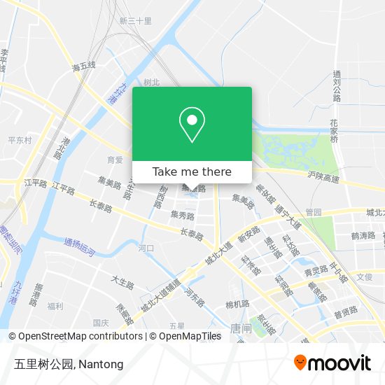 五里树公园 map