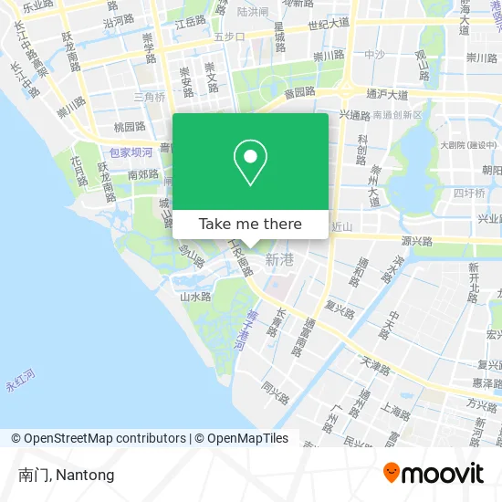 南门 map