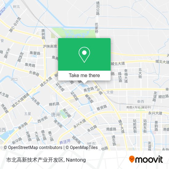 市北高新技术产业开发区 map