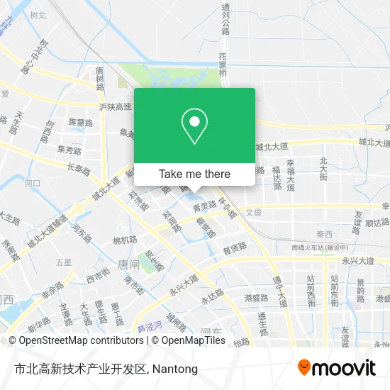 市北高新技术产业开发区 map