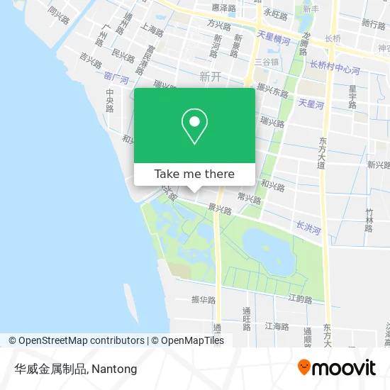 华威金属制品 map