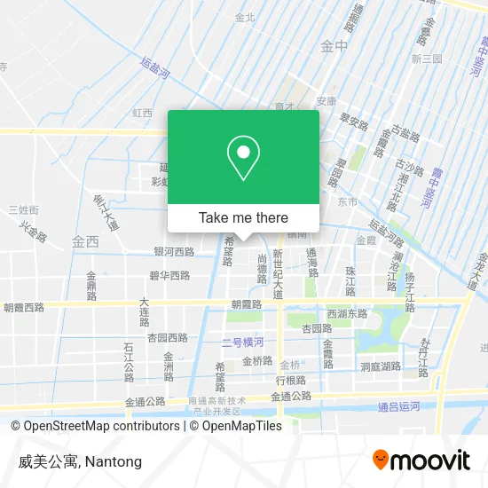 威美公寓 map