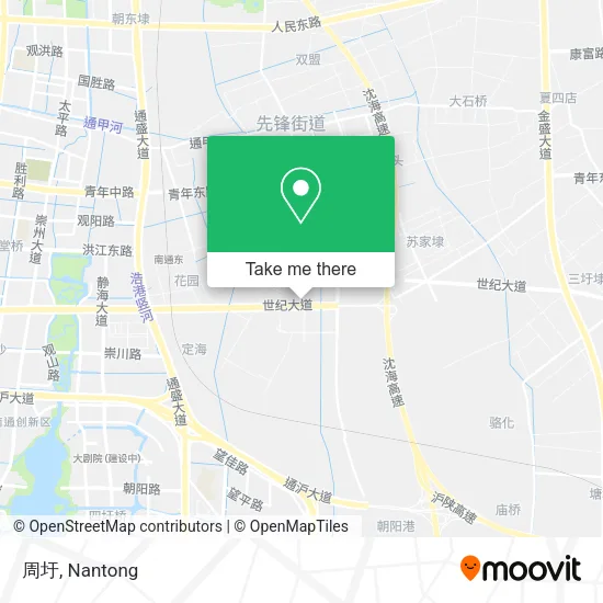 周圩 map
