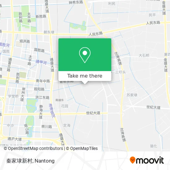 秦家埭新村 map