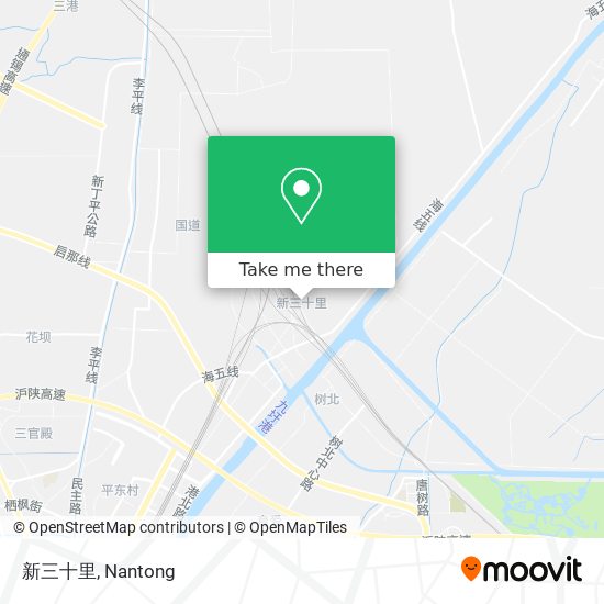 新三十里 map