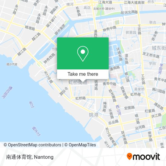 南通体育馆 map