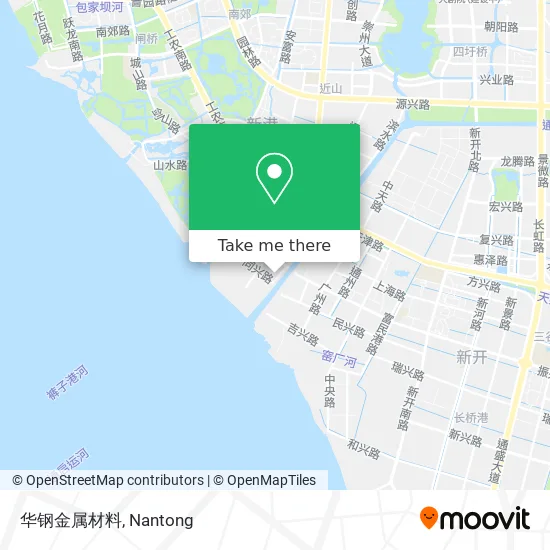 华钢金属材料 map