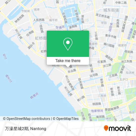 万濠星城2期 map