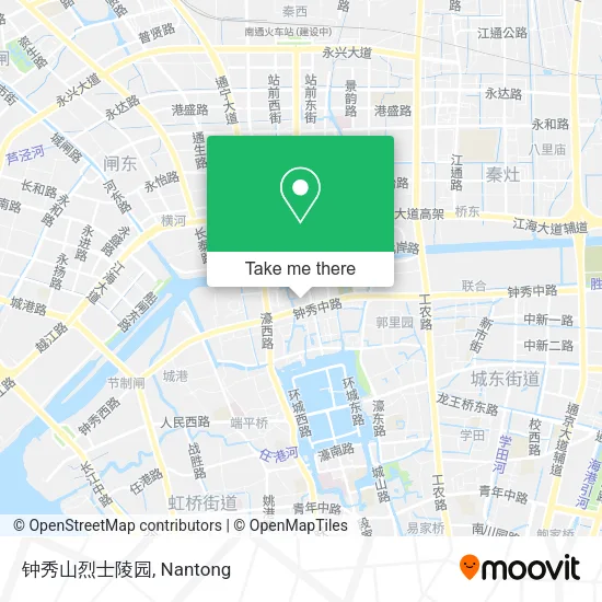 钟秀山烈士陵园 map