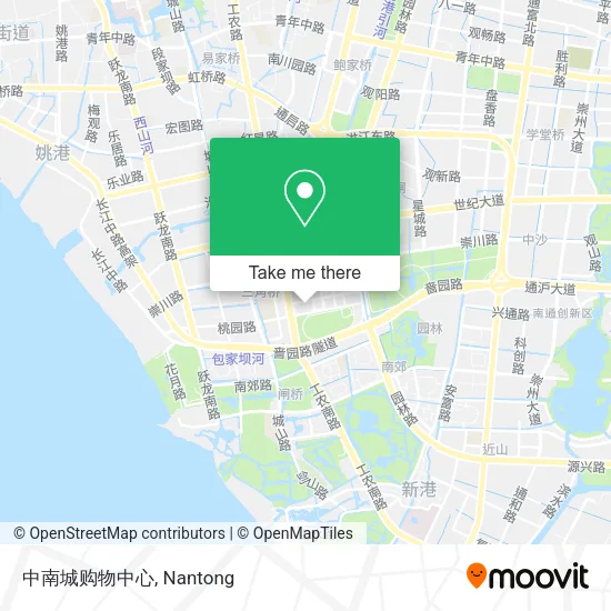 中南城购物中心 map