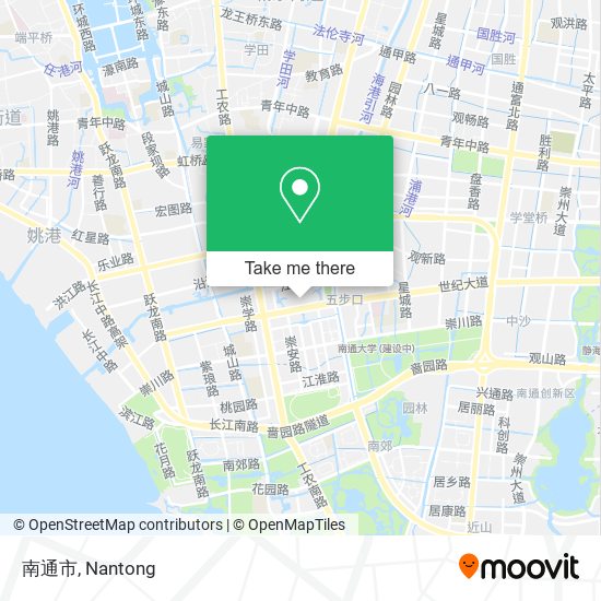 南通市 map