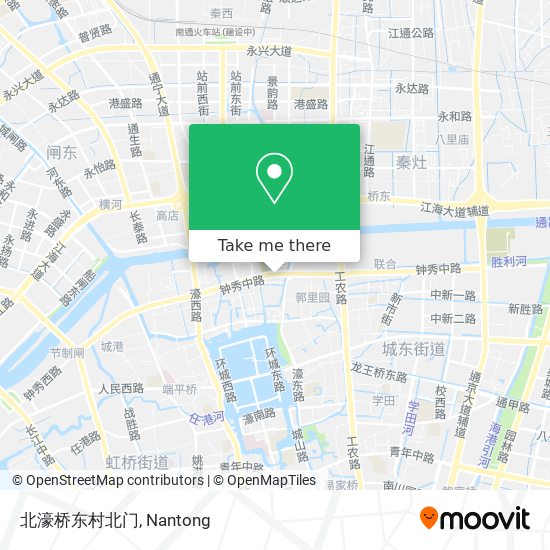 北濠桥东村北门 map