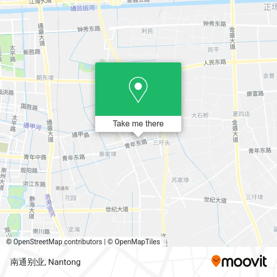 南通别业 map