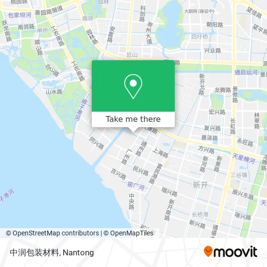 中润包装材料 map