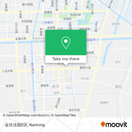 金欣佳园E区 map
