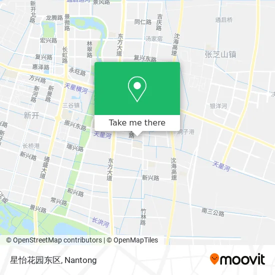 星怡花园东区 map