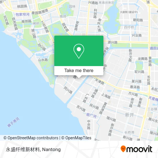 永盛纤维新材料 map