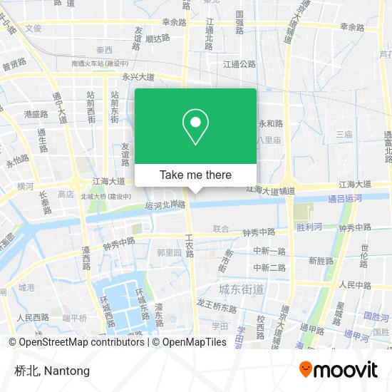 桥北 map