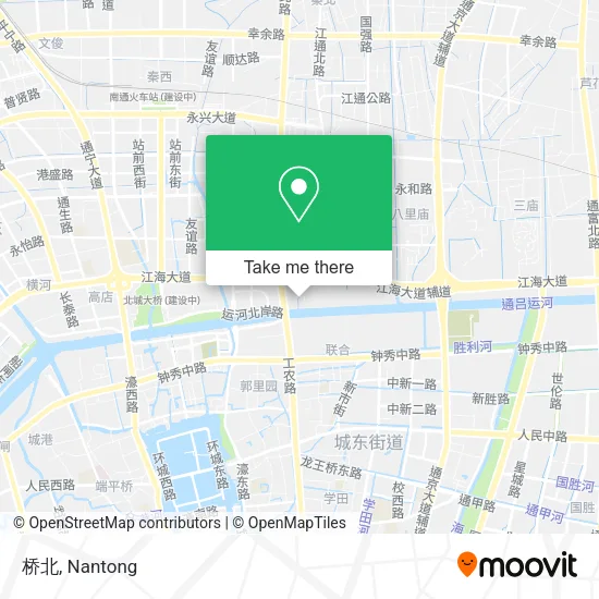 桥北 map